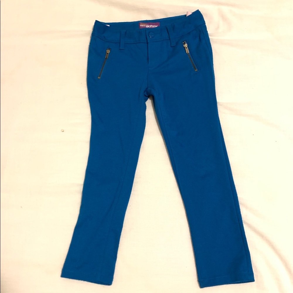 Old Navy Teal Super Skinny Pants
